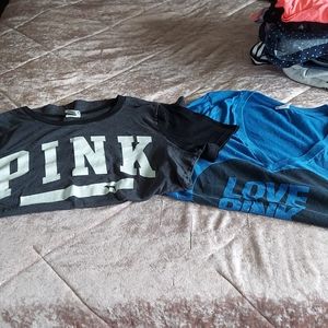 2 pink shirts together